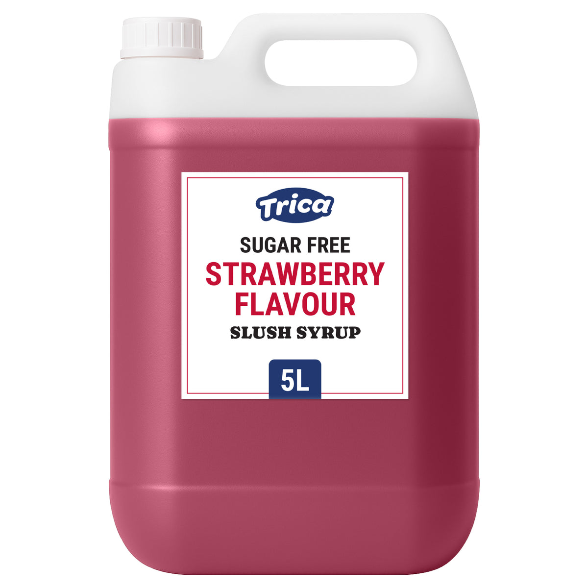 TRICA Sugar Free Strawberry Slush Syrup 5 Litre