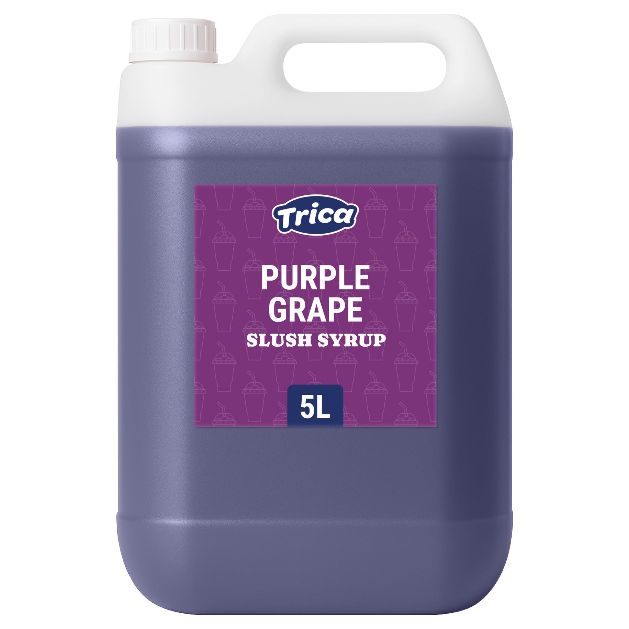 TRICA Purple Grape Slush Syrup 5 Litre