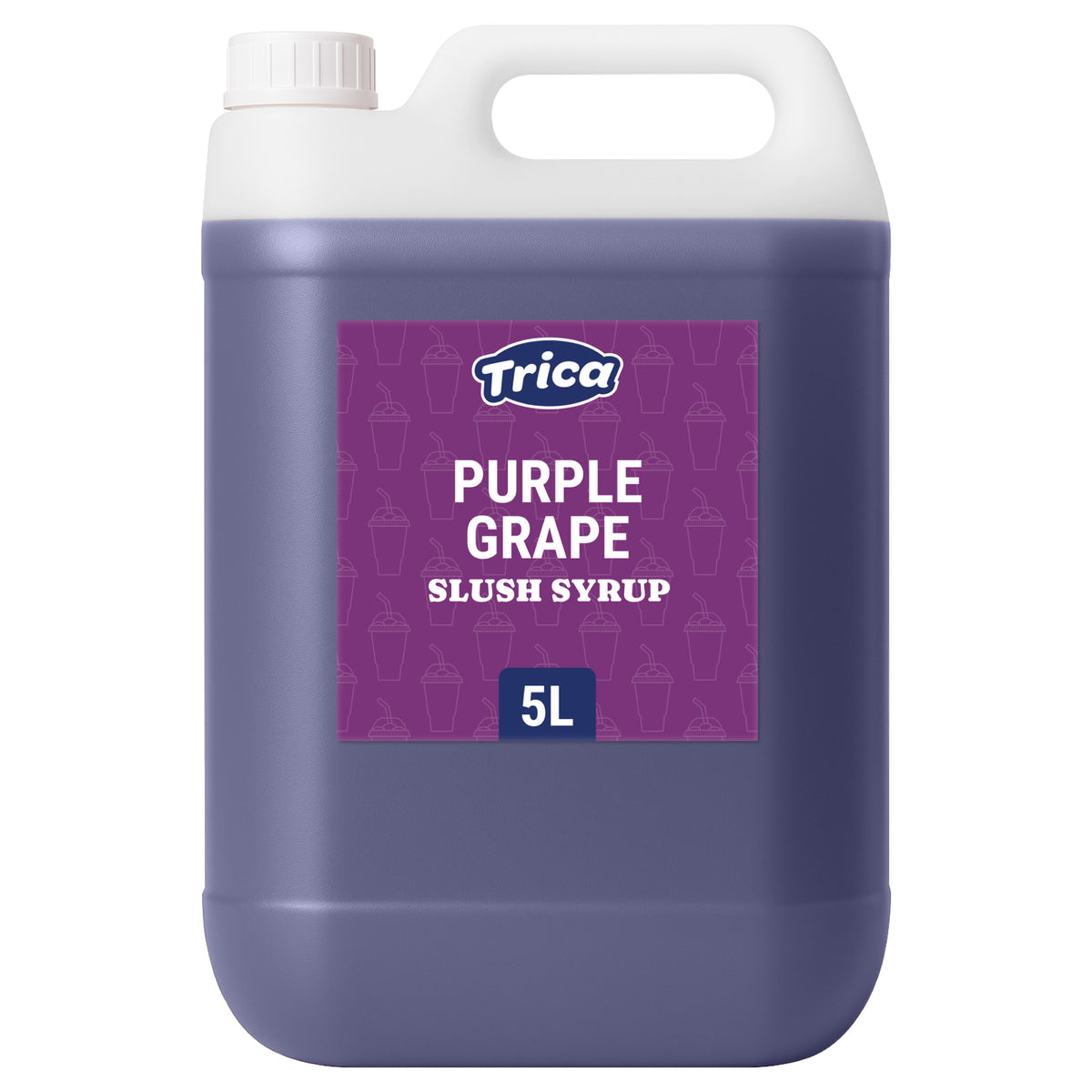 TRICA Purple Grape Slush Syrup 5 Litre