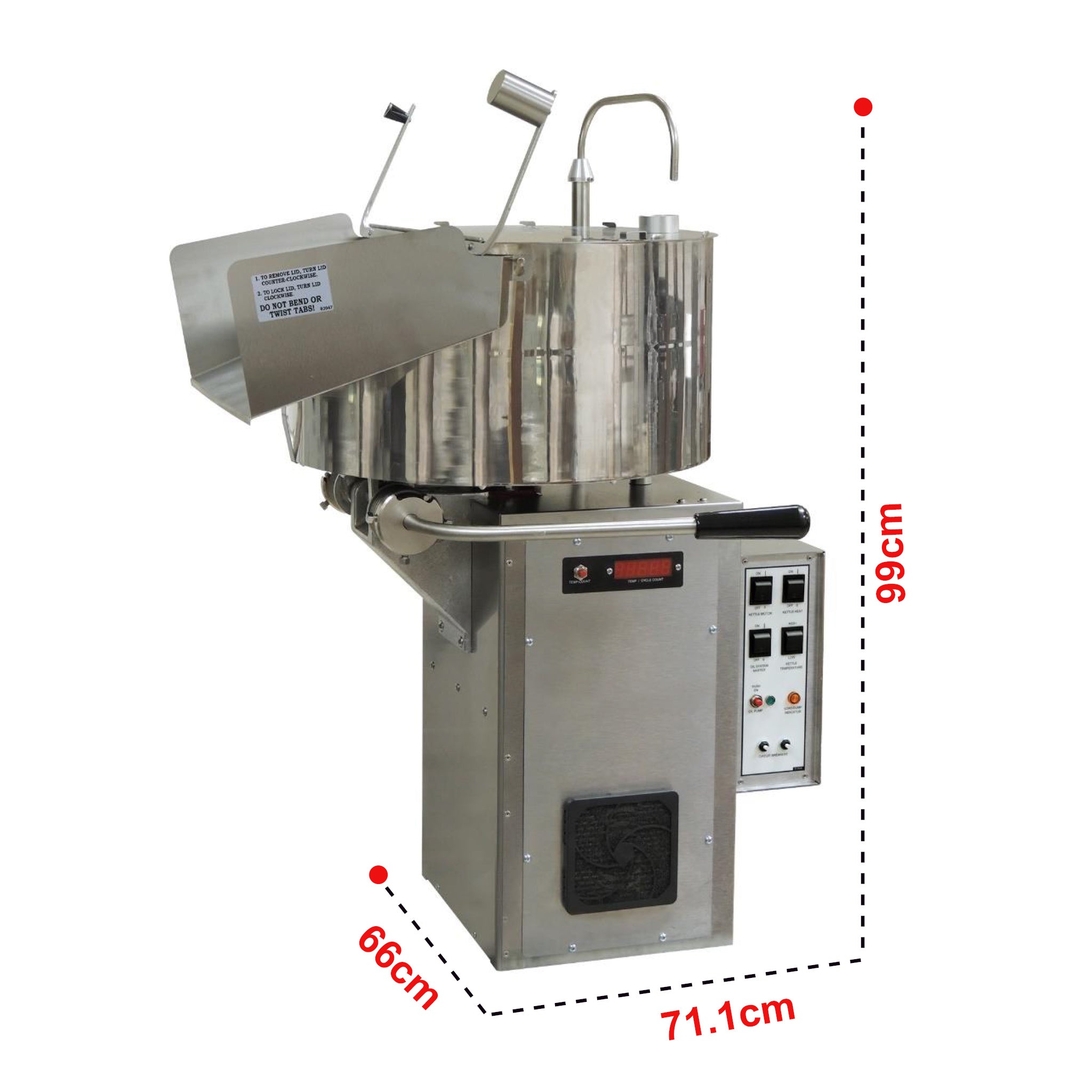 Gold Medal 60oz Cornado Popper