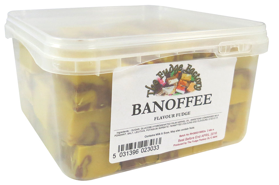 The Fudge Factory Banoffee Fudge 2kg