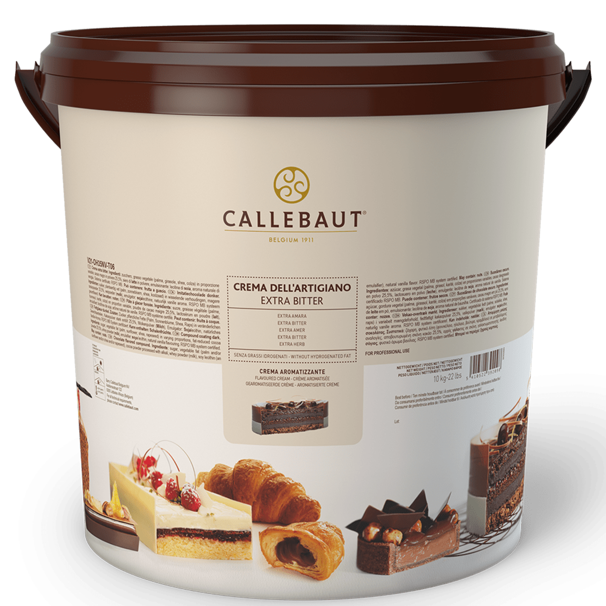 Callebaut Crema Del Art Extra Bitter X 10kg