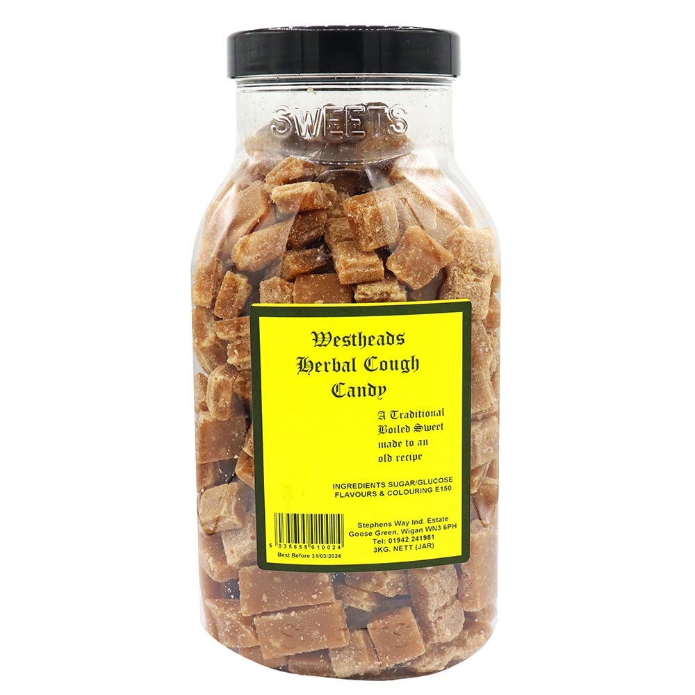 Westheads Cough Candy Jar 3kg