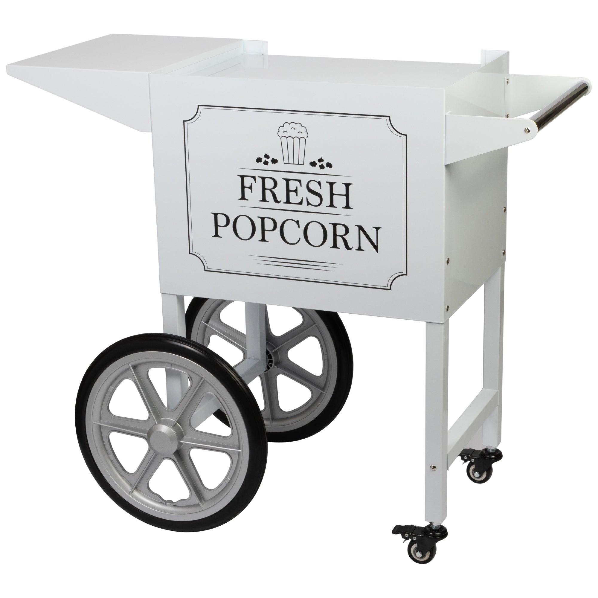 HAXRO Popcorn Machine & Cart 8oz - White