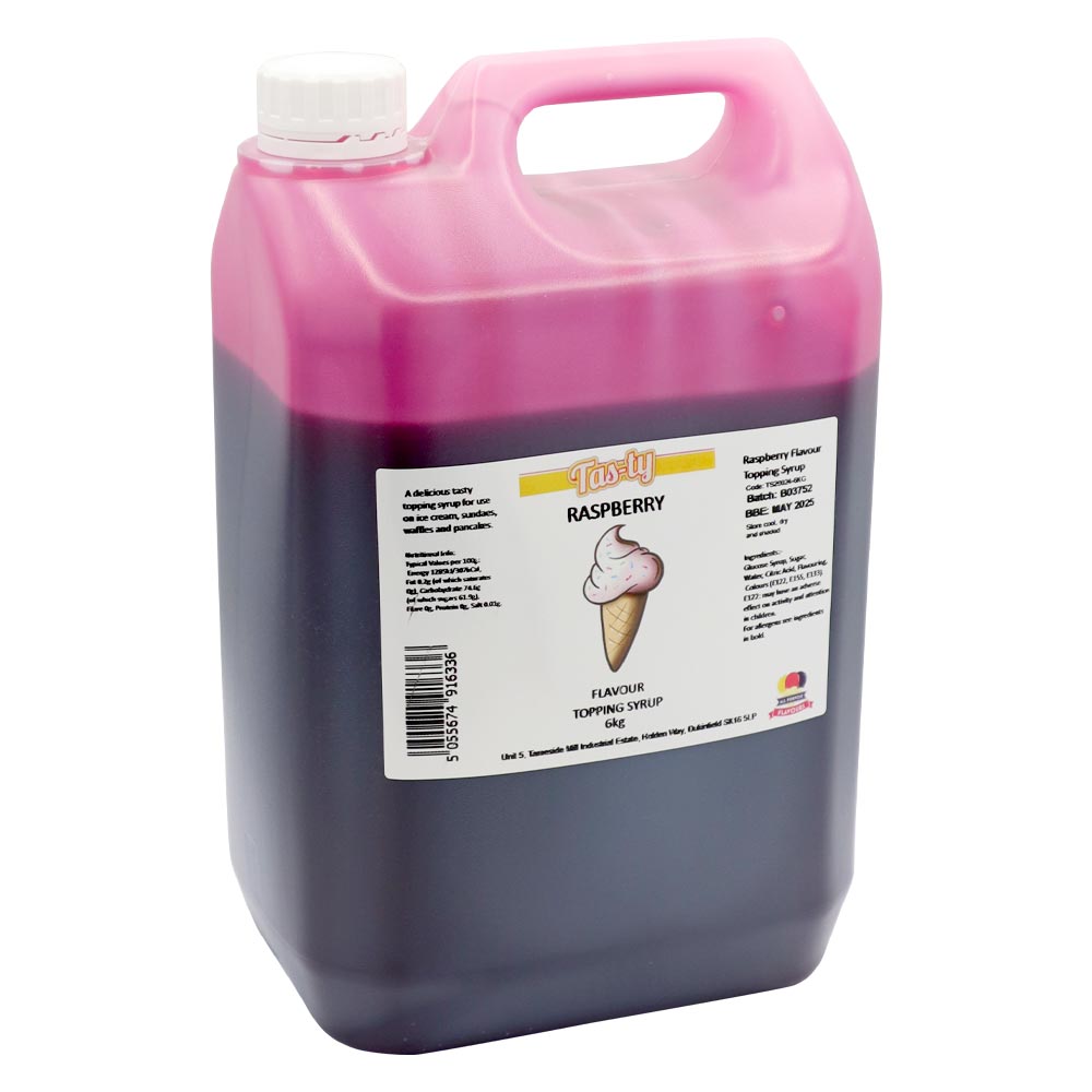 Tas-ty Raspberry Topping Sauce 6kg