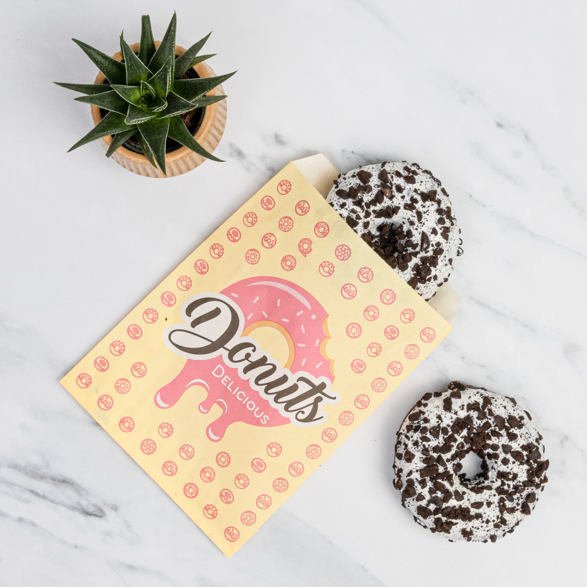 DEXLO Mini Doughnut Bags - Pack of 1000