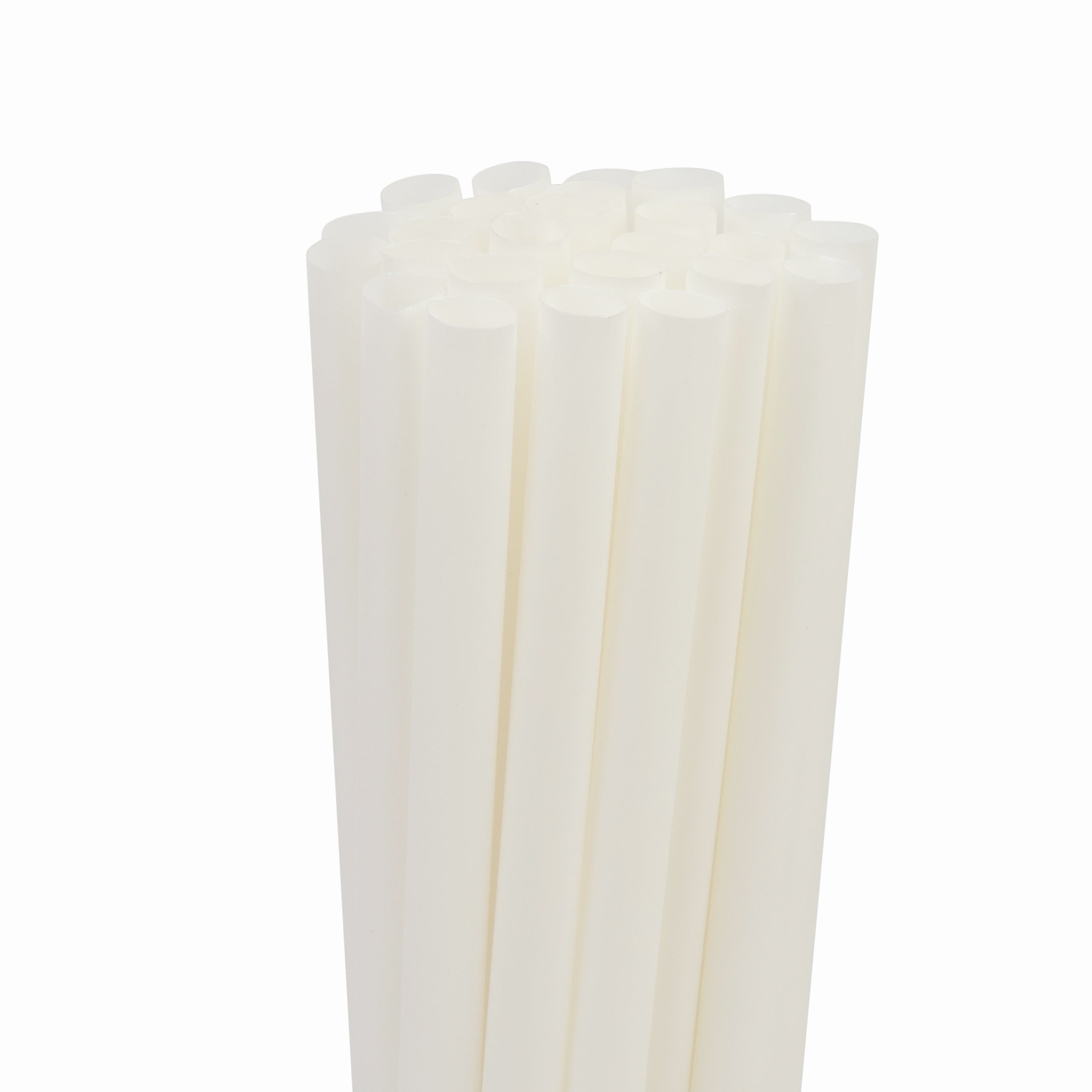 Straight Smoothie Straw PLA 9mm Clear 200   Biodegradable