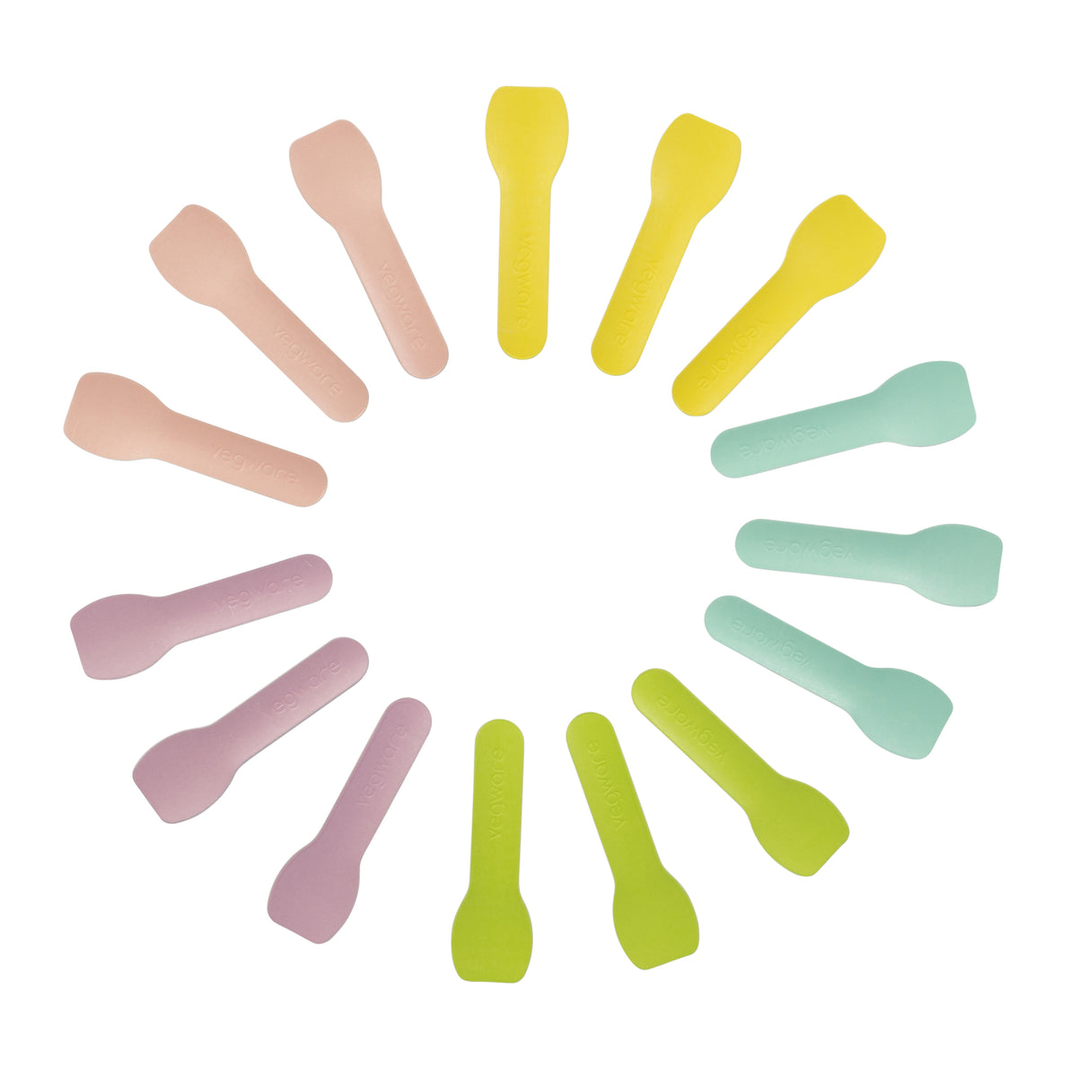 Vegware Paper ice cream spoons - Pack of 50