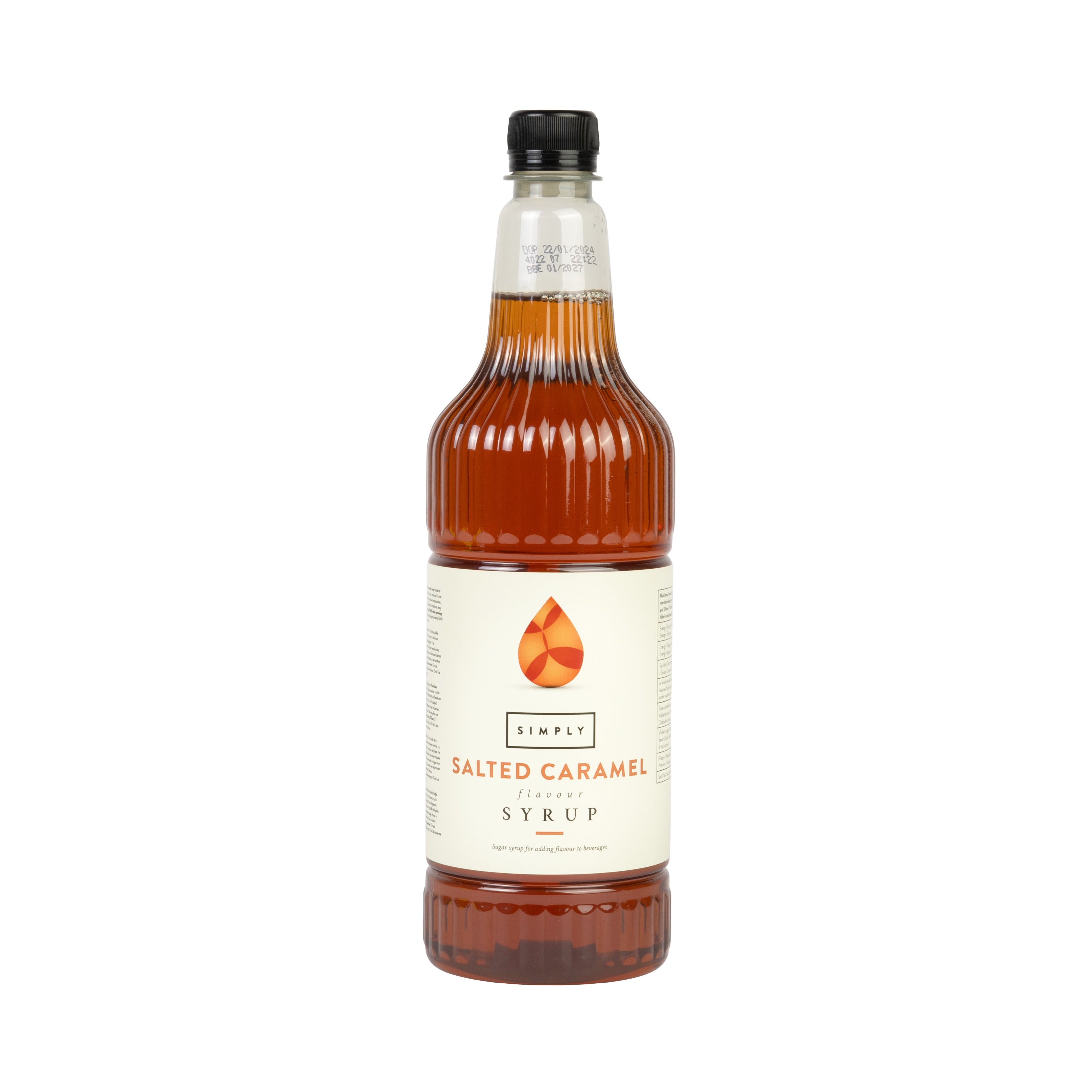 Simply Traditional Salted Caramel Syrups Iced Tea Syrup 1LTR