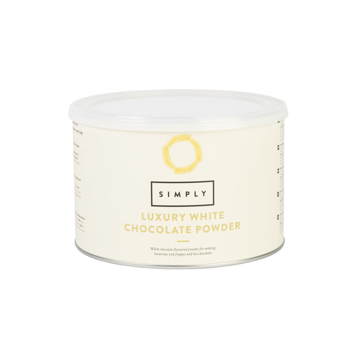 Simply Luxury White Chocolate Powder 1kg Tin