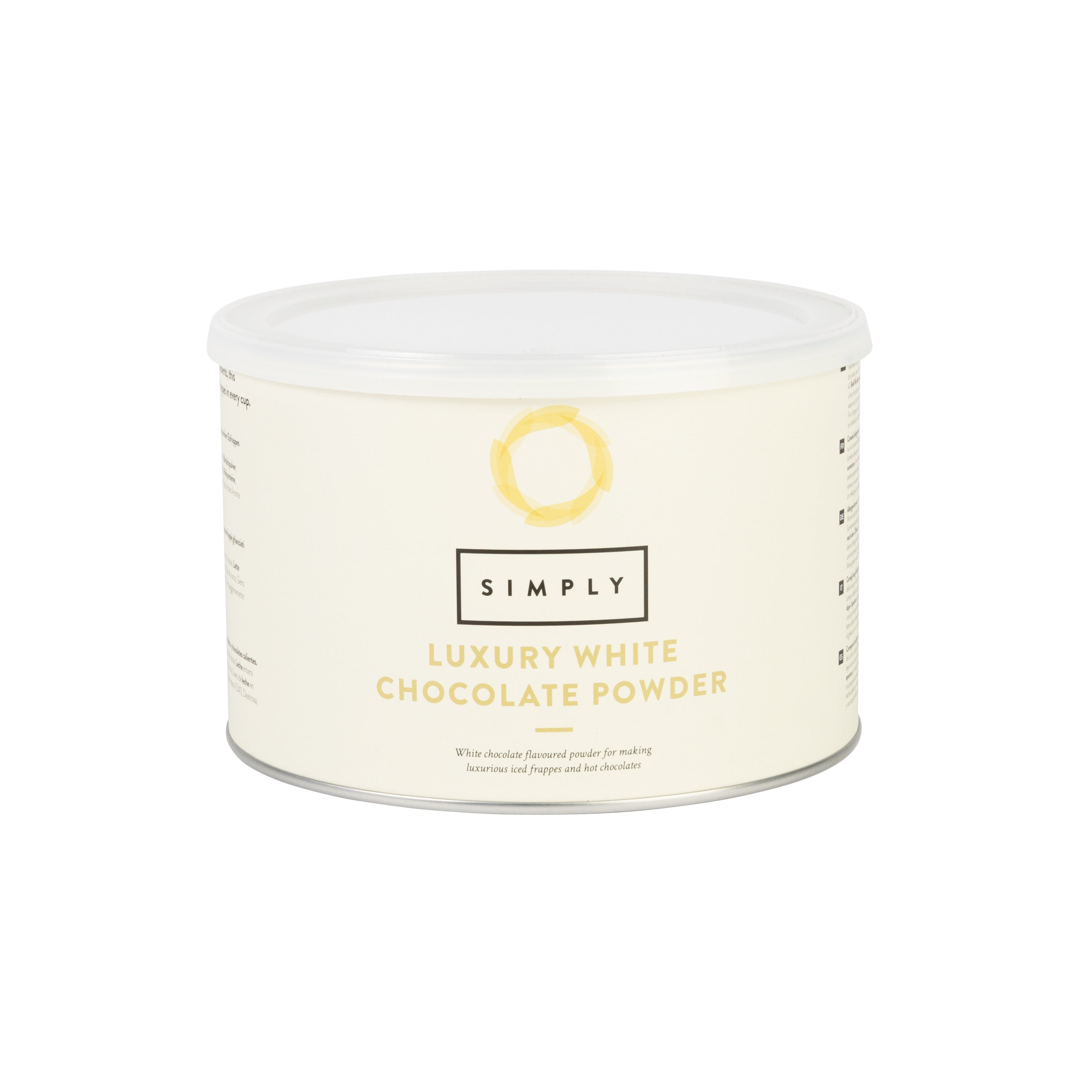 Simply Luxury White Chocolate Powder - 1kg Tin