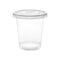 HERALD Clear Smoothie Cup RPET 8oz with Lids - Pack of 1000