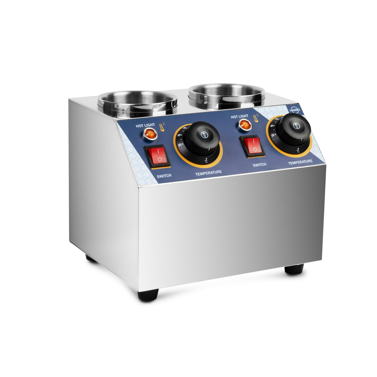 HAXRO 2 Compartment Bottle Sauce Warmer