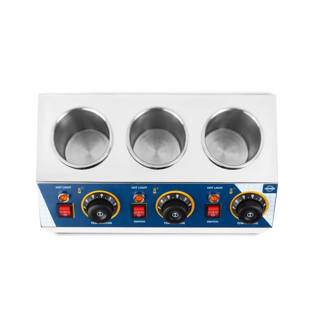 HAXRO 3 Compartment Bottle Sauce Warmer