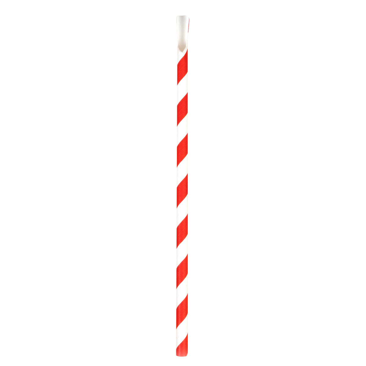 Jazz Cafe Striped Paper Spoon Straw - 500 x (229mm x 8mm/9")