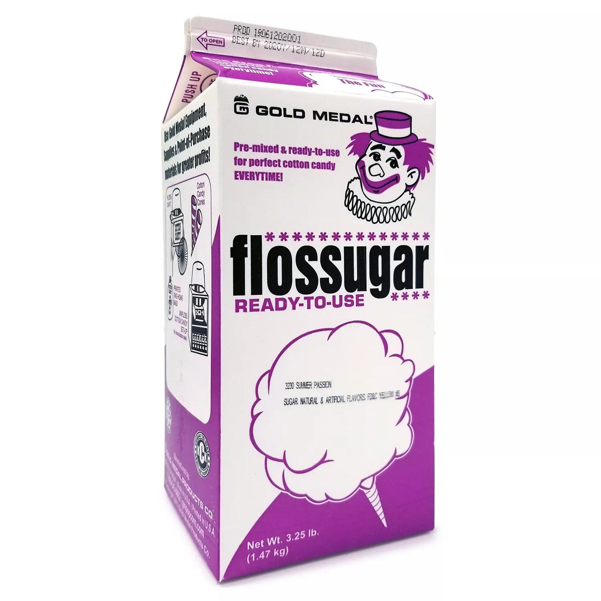 Gold Medal Flossugar Candy Floss Sugar 1.47kg