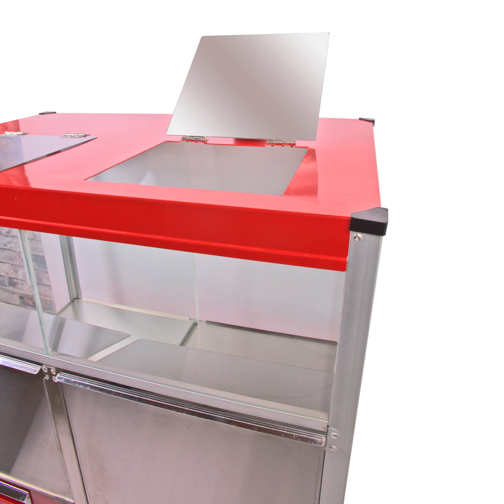 HAXRO Large Double Popcorn Warmer With Base