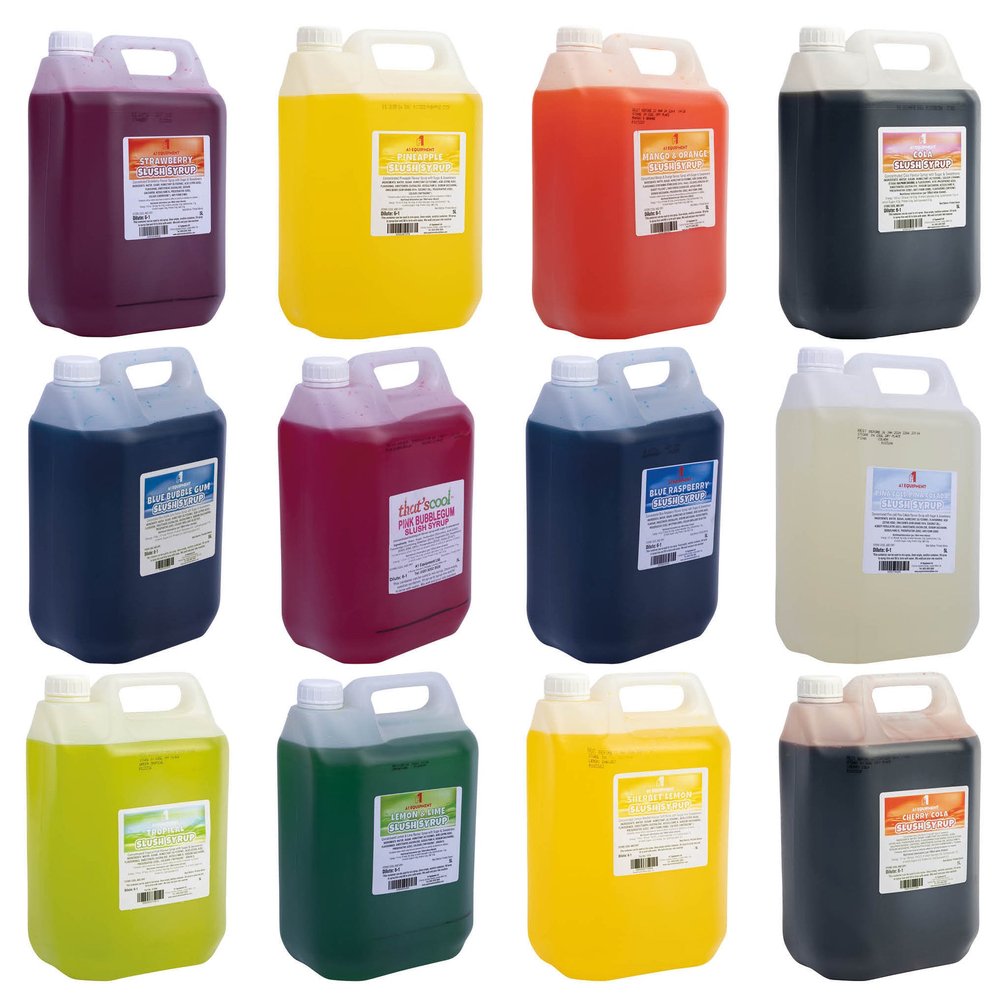Slush Syrup 5L - All flavours