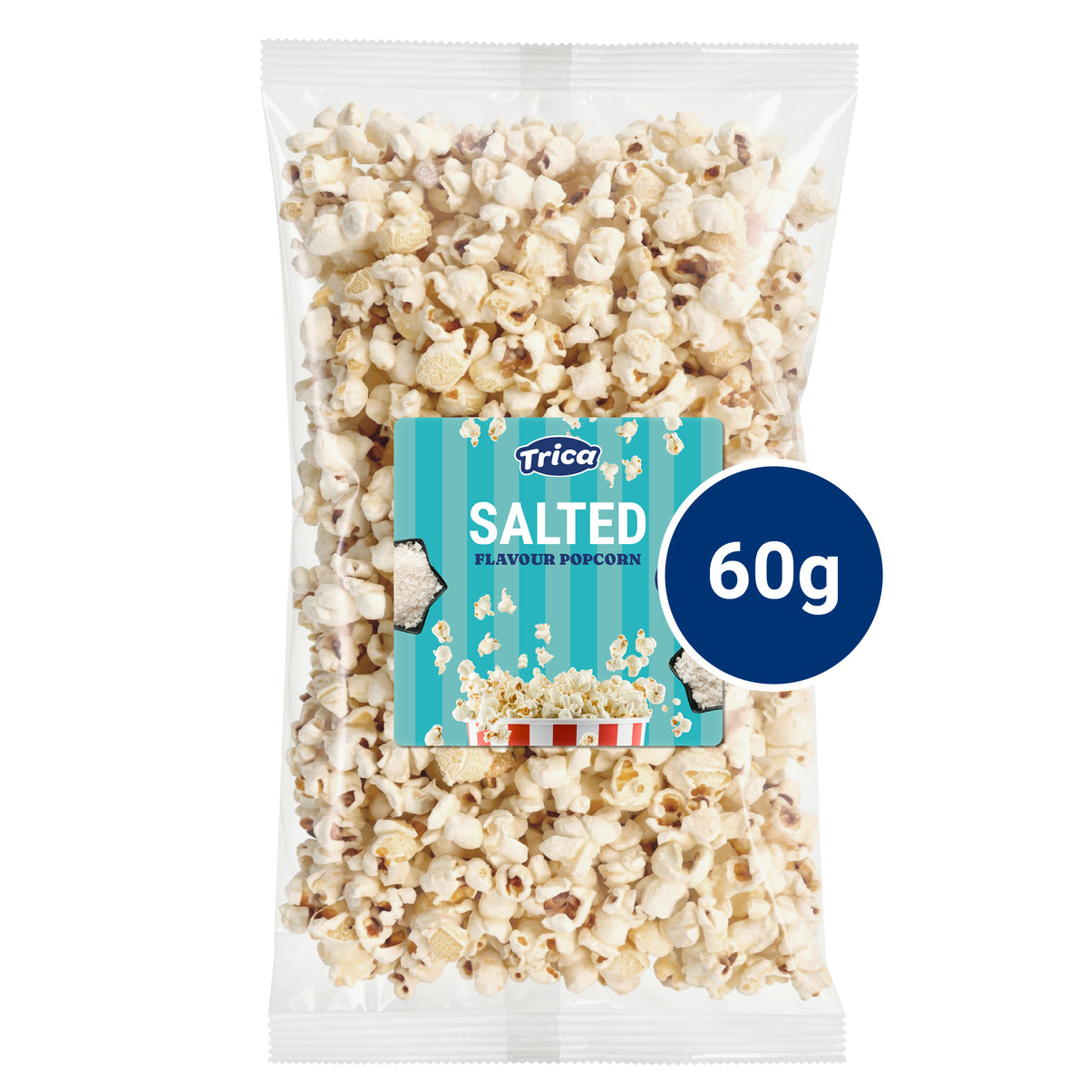 TRICA Ready To Go Salted Popcorn 60g - Pack of 36