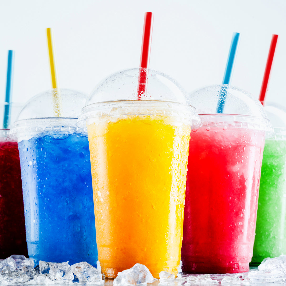 DEXLO Slush Cups With Dome Lids 20oz - Pack of 1000