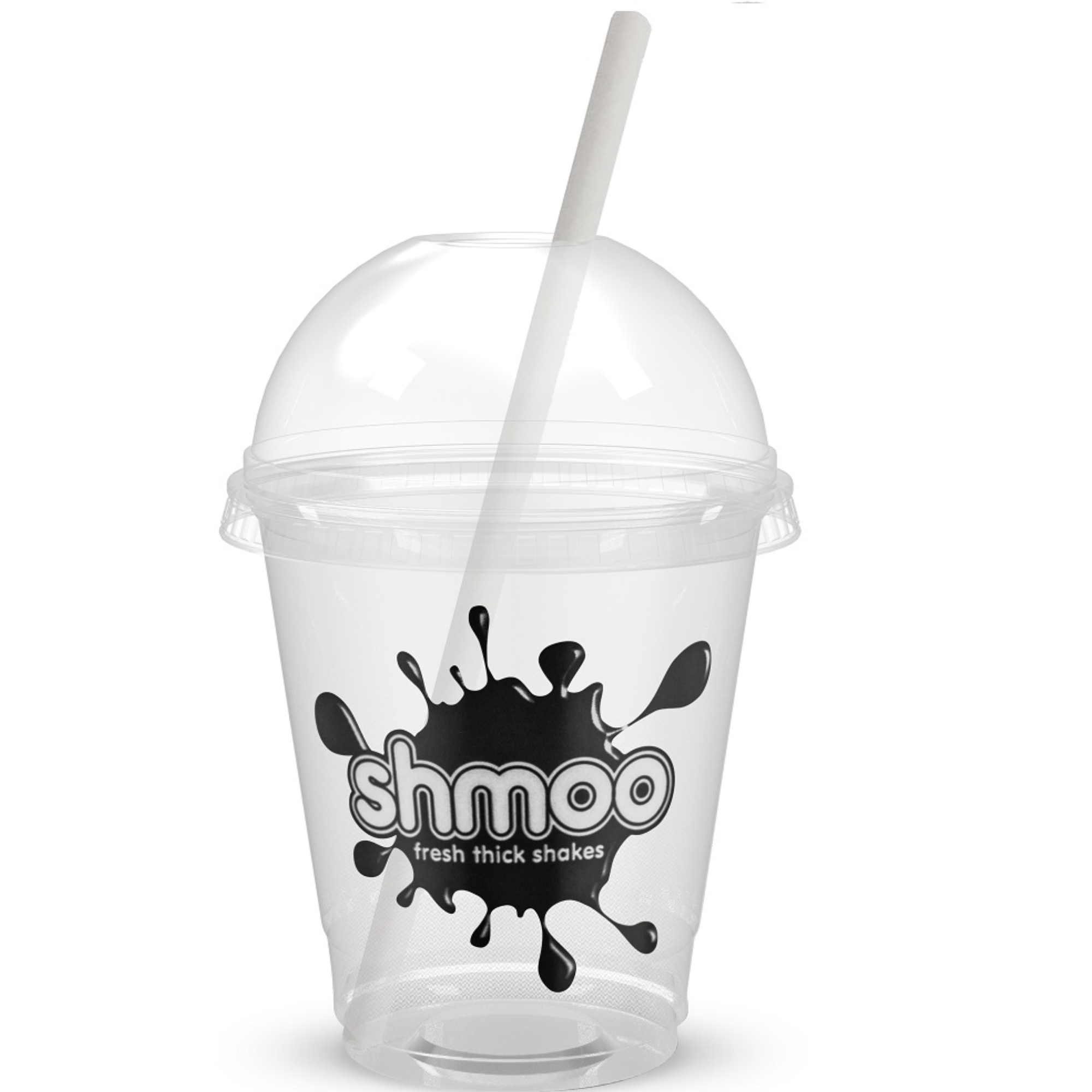 Shmoo Milkshake 13oz Cups, Lids & Straws Case of 100