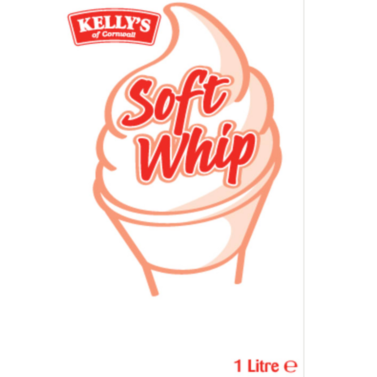 Kelly's Soft Whip Dairy Ice Cream Mix 12 x 1 L