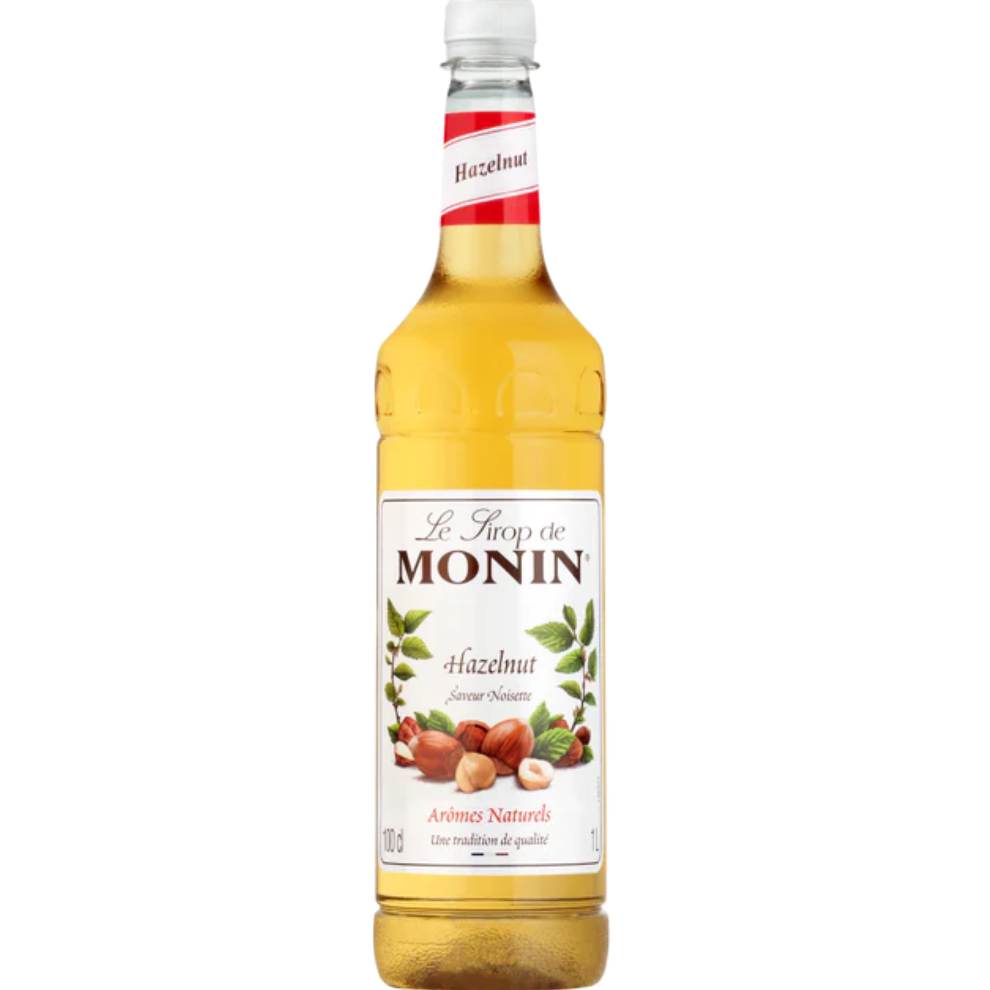 MONIN Hazelnut Syrup 1L Glass