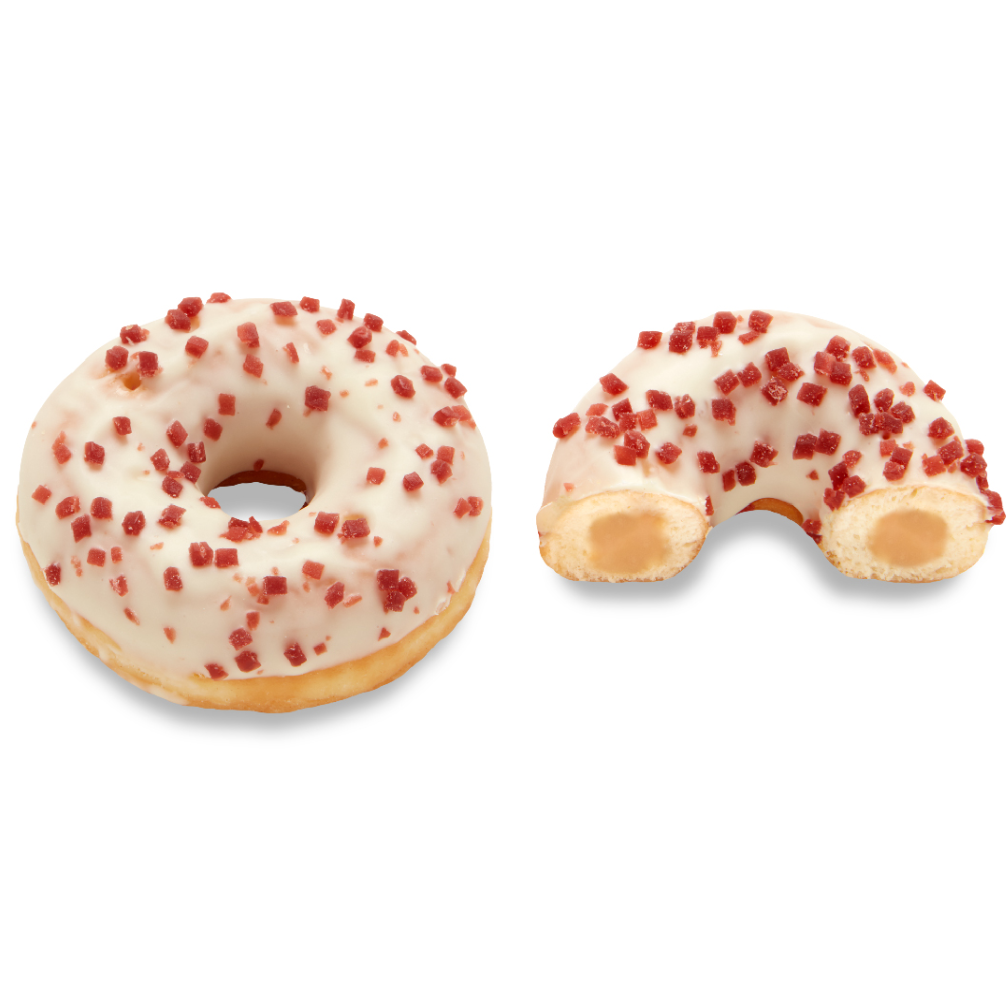 Frozen Creamy Strawberry Doughnuts Case of 36)