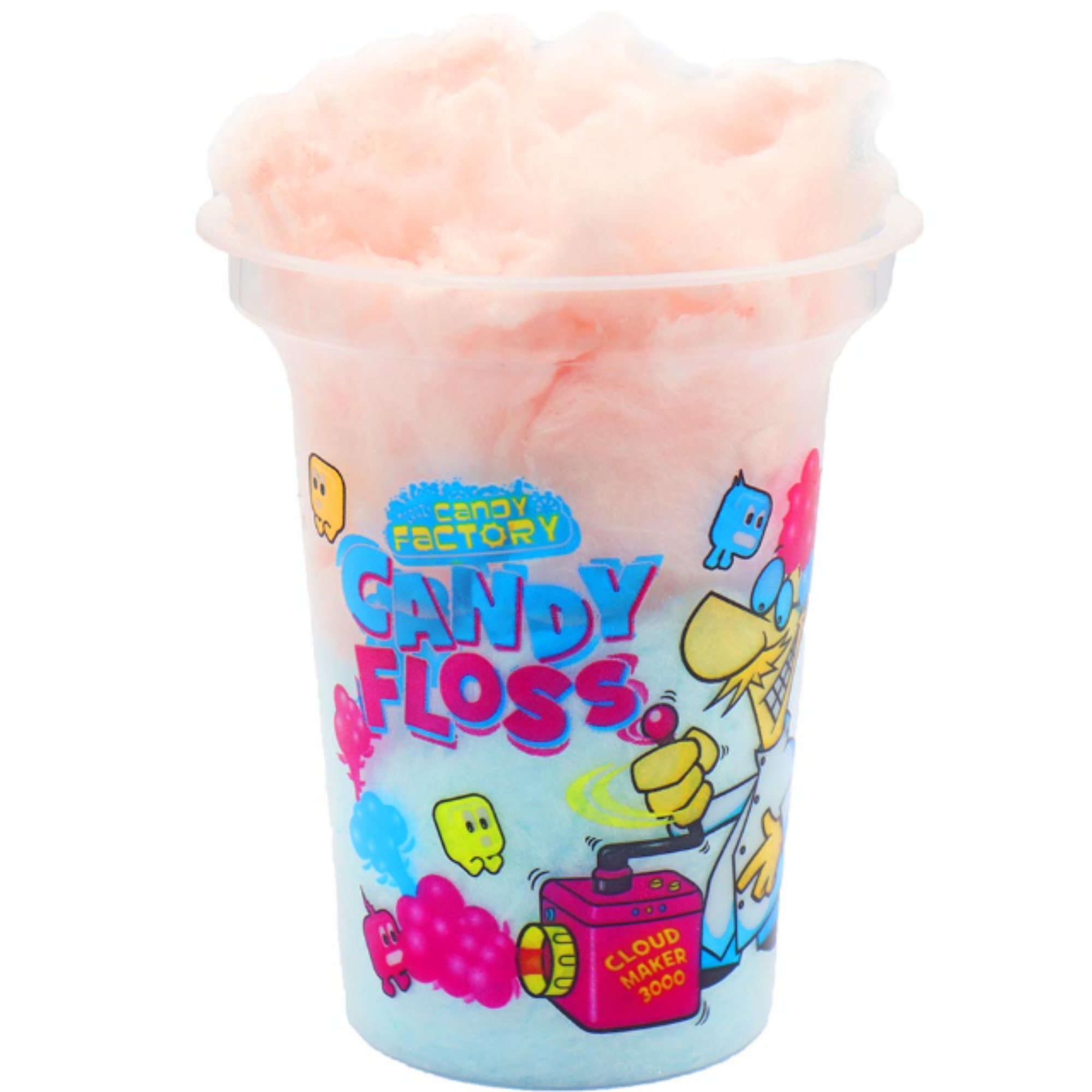 Crazy Candy Factory Candy Floss Cups 20g