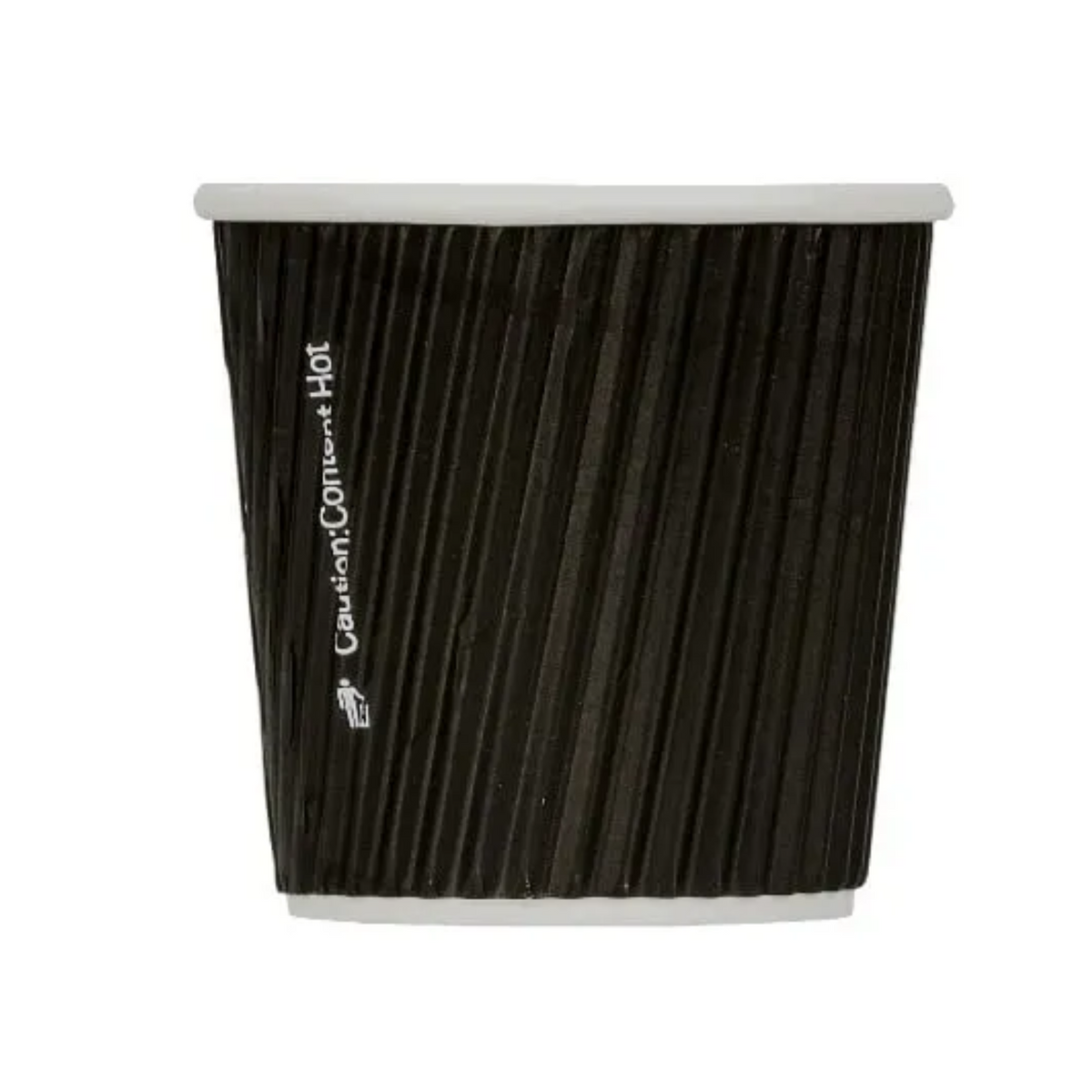 GREENPAK 4oz Black Ripple Cup - Full Case - Pack of 1440