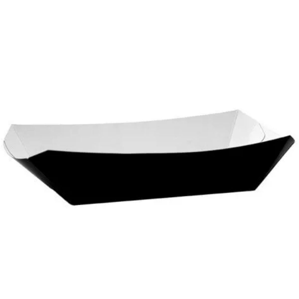 GREENPAK Compostable Black Meal Tray - Full Case - Pack of 500