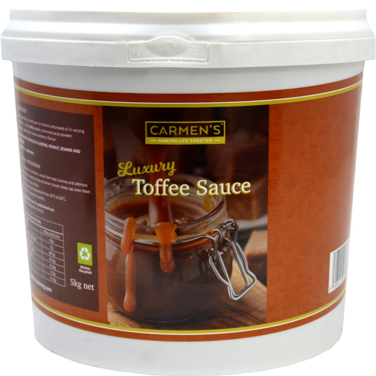 Carmen’s Luxury Toffee Sauce 5kg