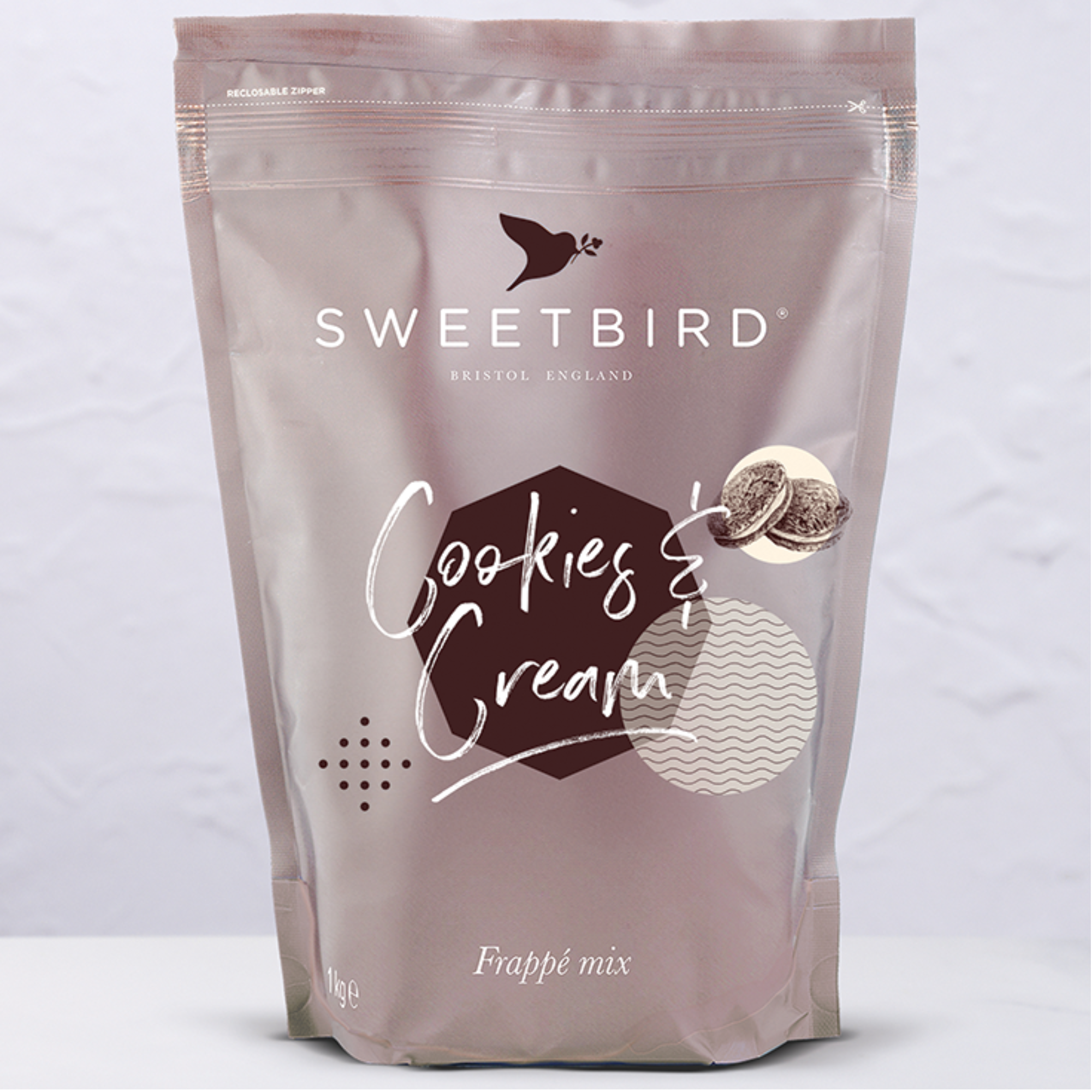 Sweetbird Cookies & Cream Frappé Mix (Bags) 1kg