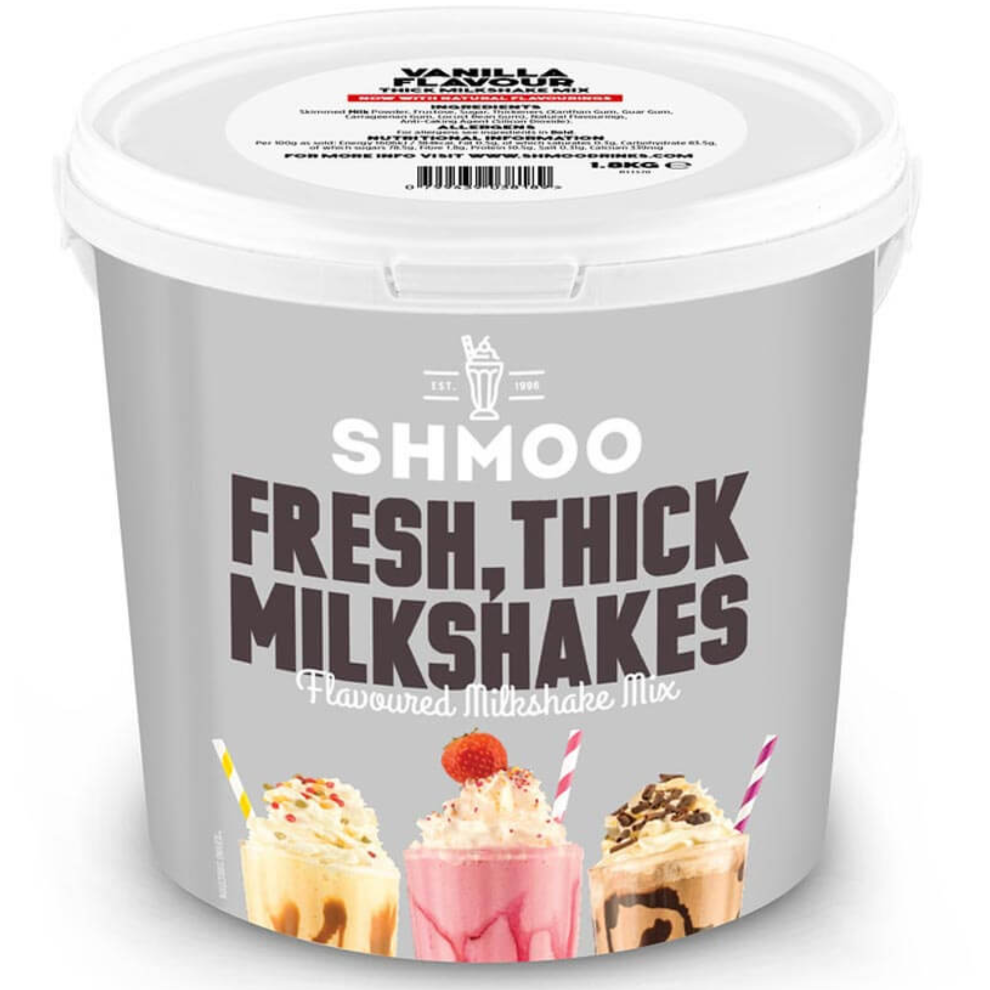 Shmoo Vanilla Milkshake Mix 1.8kg