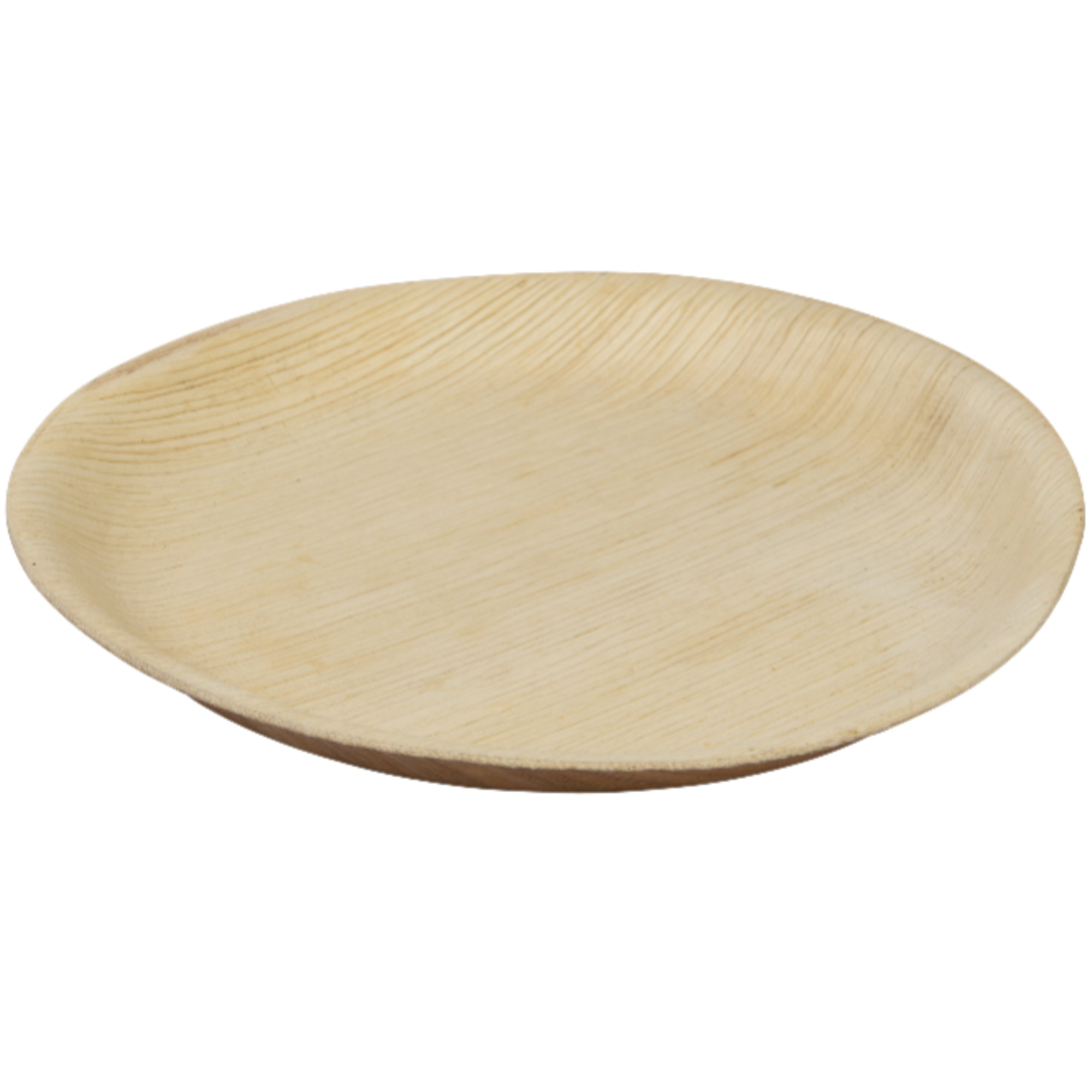 Round 8” Small Rim Plate 20cm	Natural Organic Palm Range