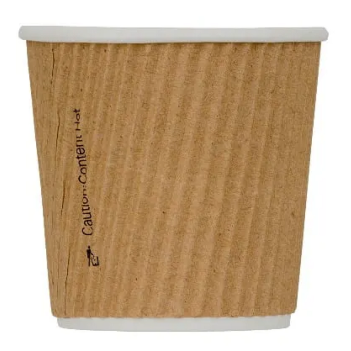 GREENPAK 4oz Kraft Ripple Cup - Full Case - Pack of 1440