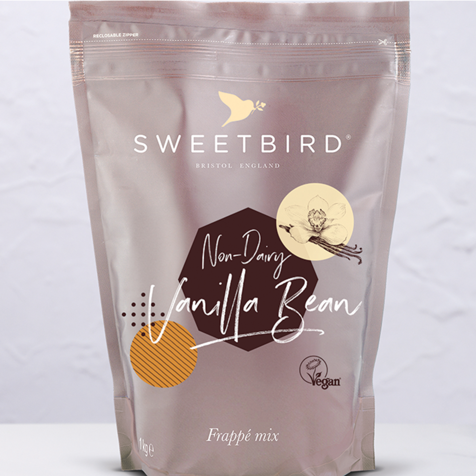 Sweetbird Vanilla Bean Frappé Mix (Bags) 1kg