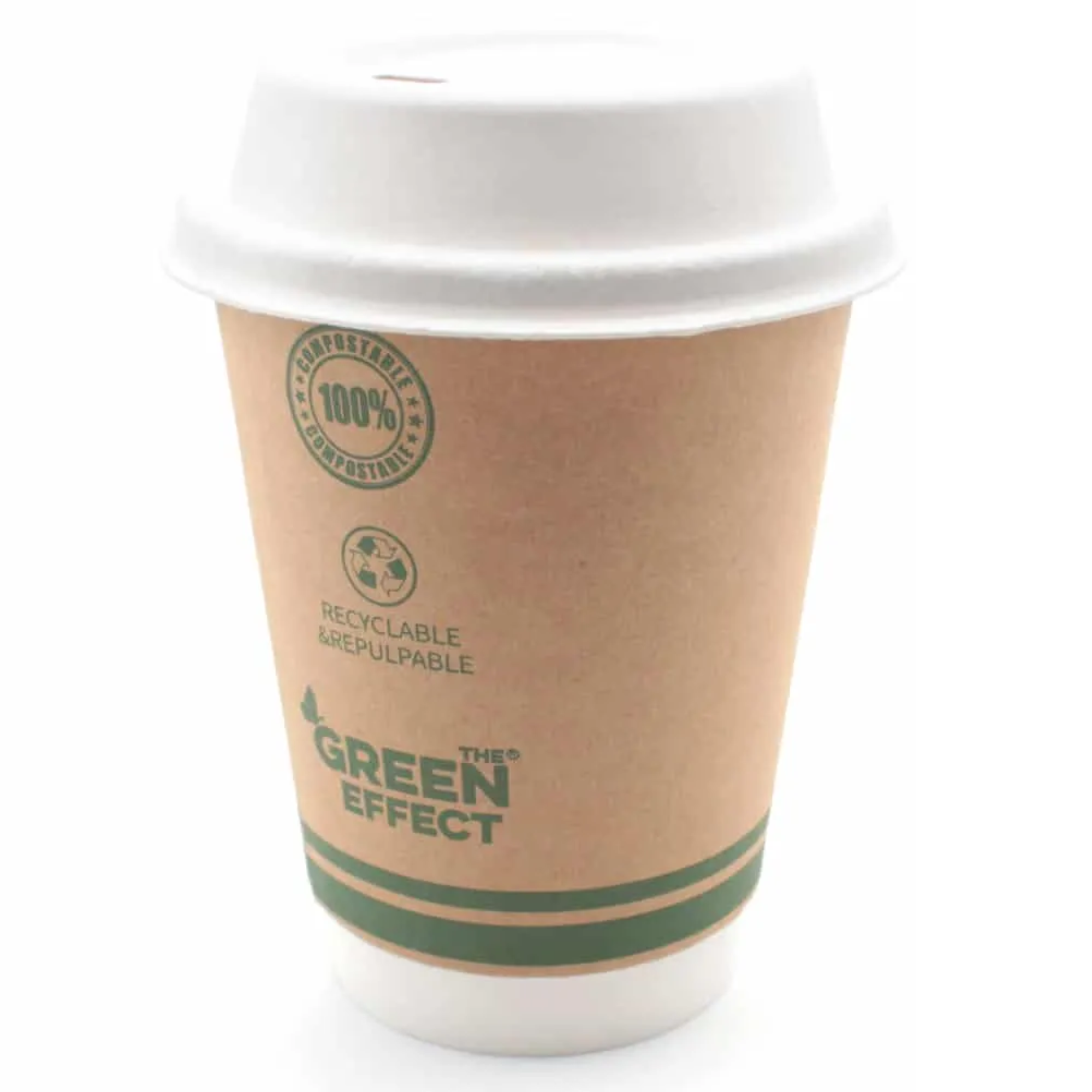 10/12/16oz Bagasse Sip Lid - Full Case - Pack of 1000