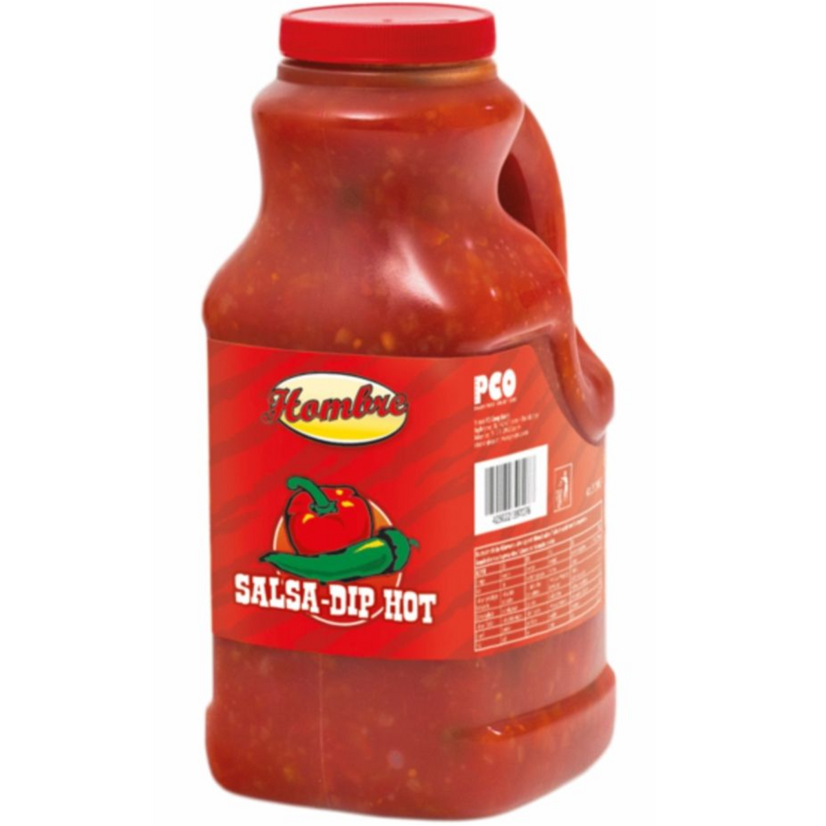 Hombre Salsa-Dip, Hot 2.05 kg