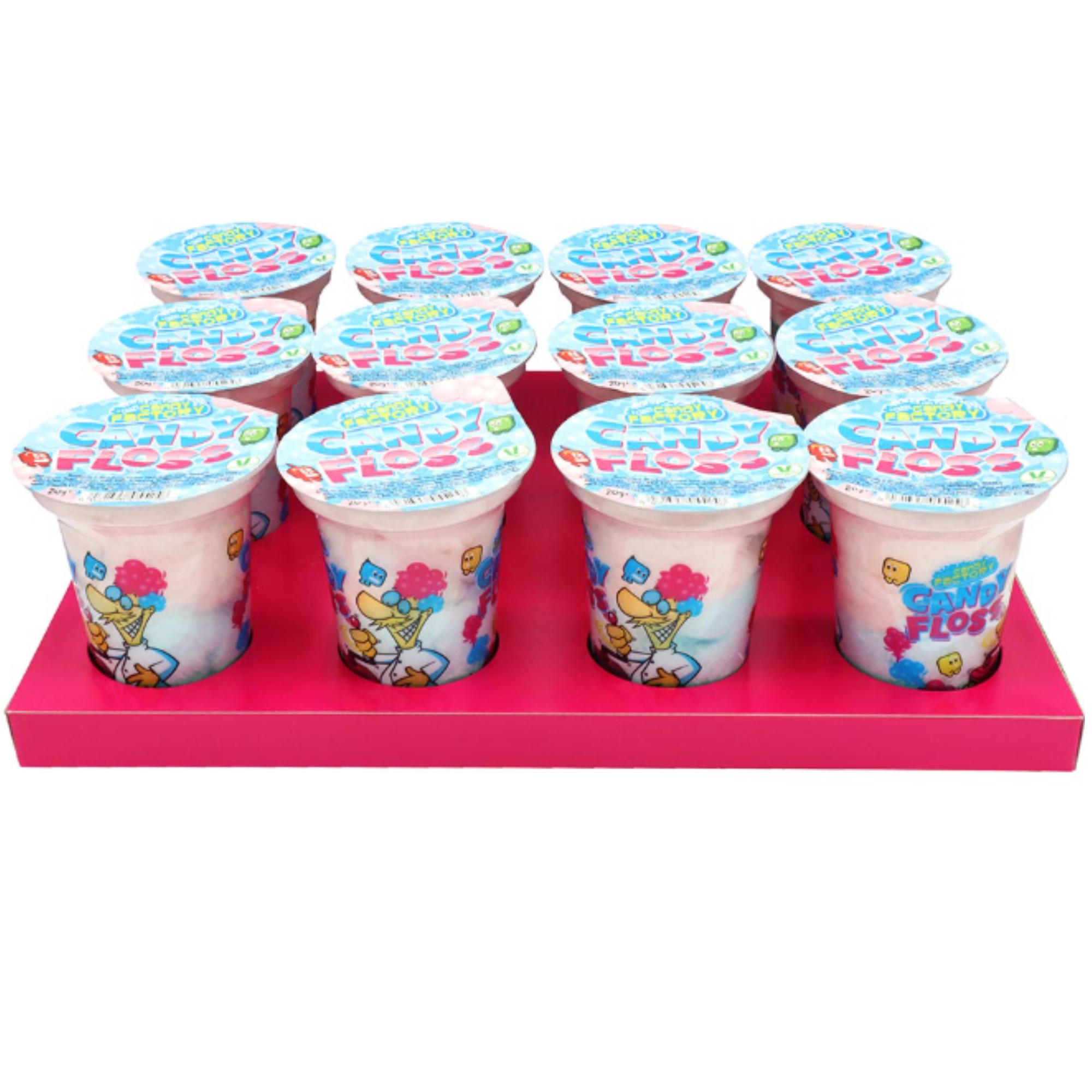 Crazy Candy Factory Candy Floss Cups 20g