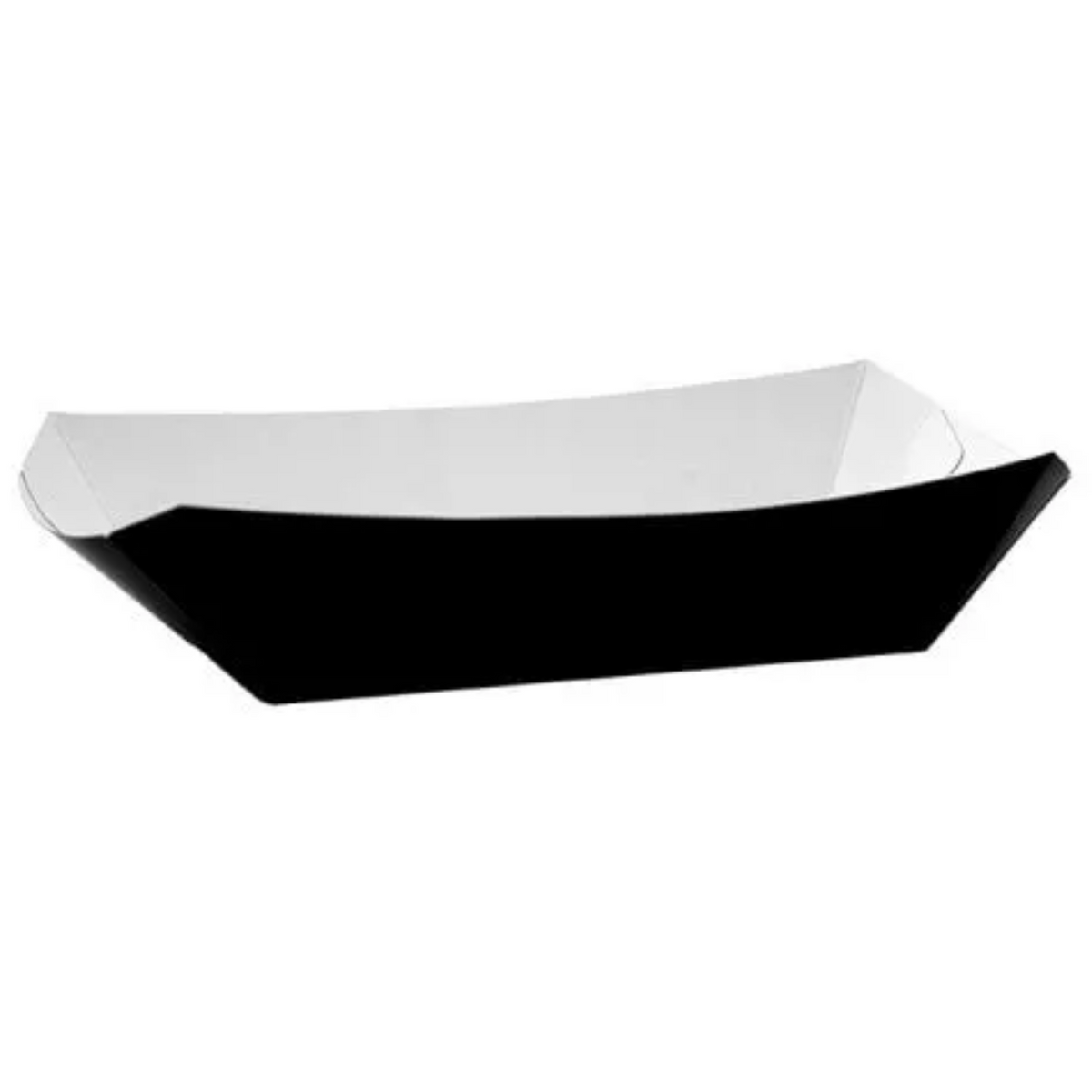 GREENPAK Large Black Compostable Meal Tray - Full Case