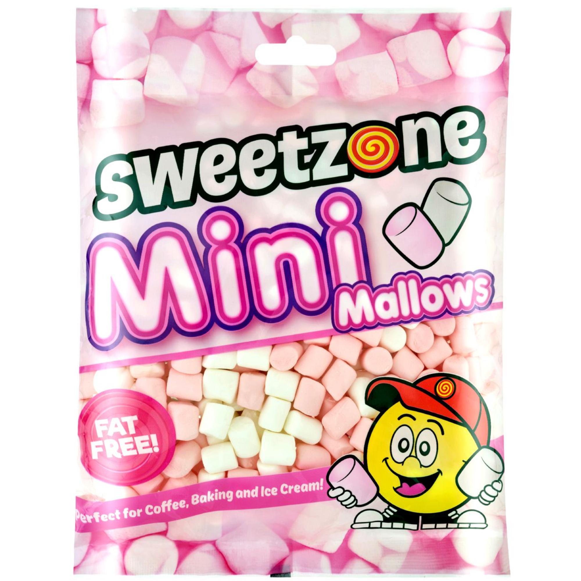 Sweetzone Mini Marshmallows Pink & White 10 x 140g