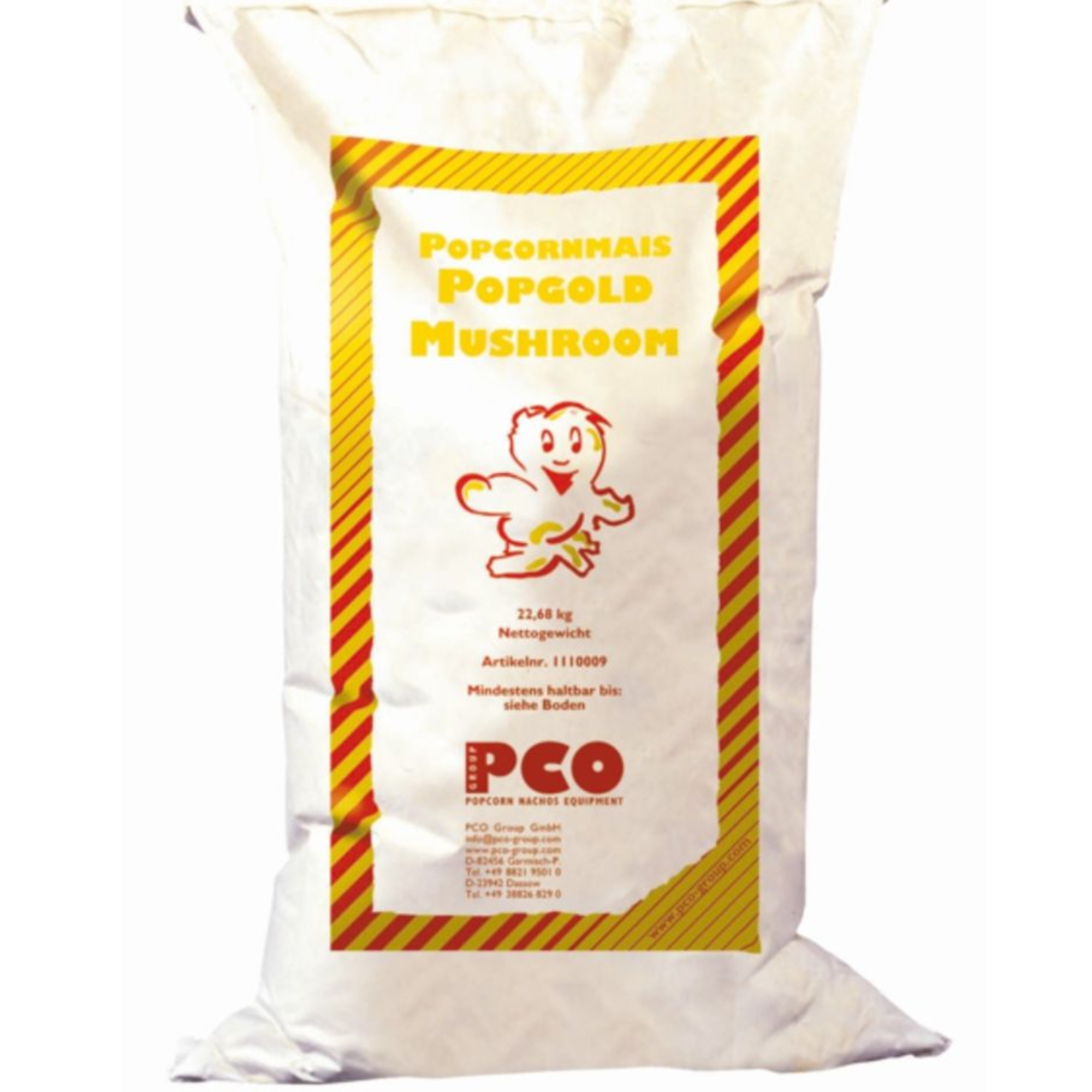 Popcorn Corn Popgold Mushroom 22.68 kg bag