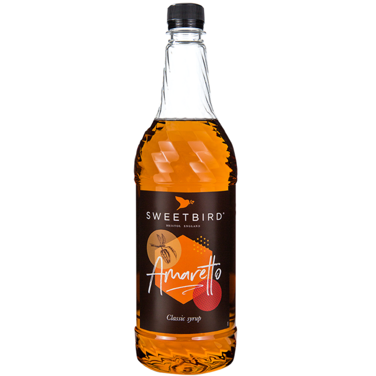 Sweetbird Amaretto Syrup 1 Litre BB May