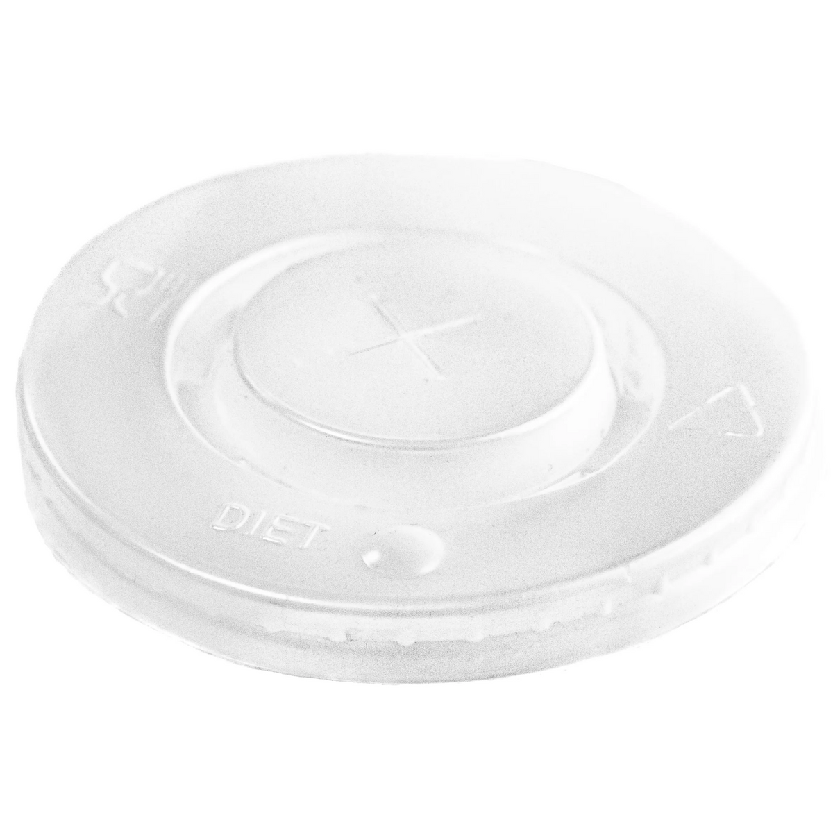GREENPAK 16/22oz Straw Slot Lid - Full Case - Pack of 1000