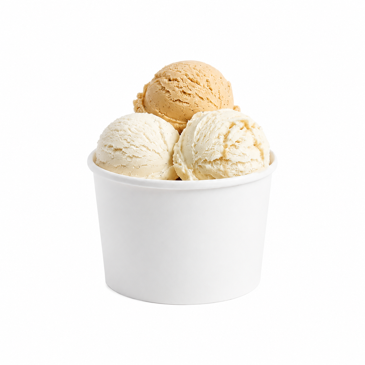 DEXLO 8oz Ice Cream Pots - Pack of 500