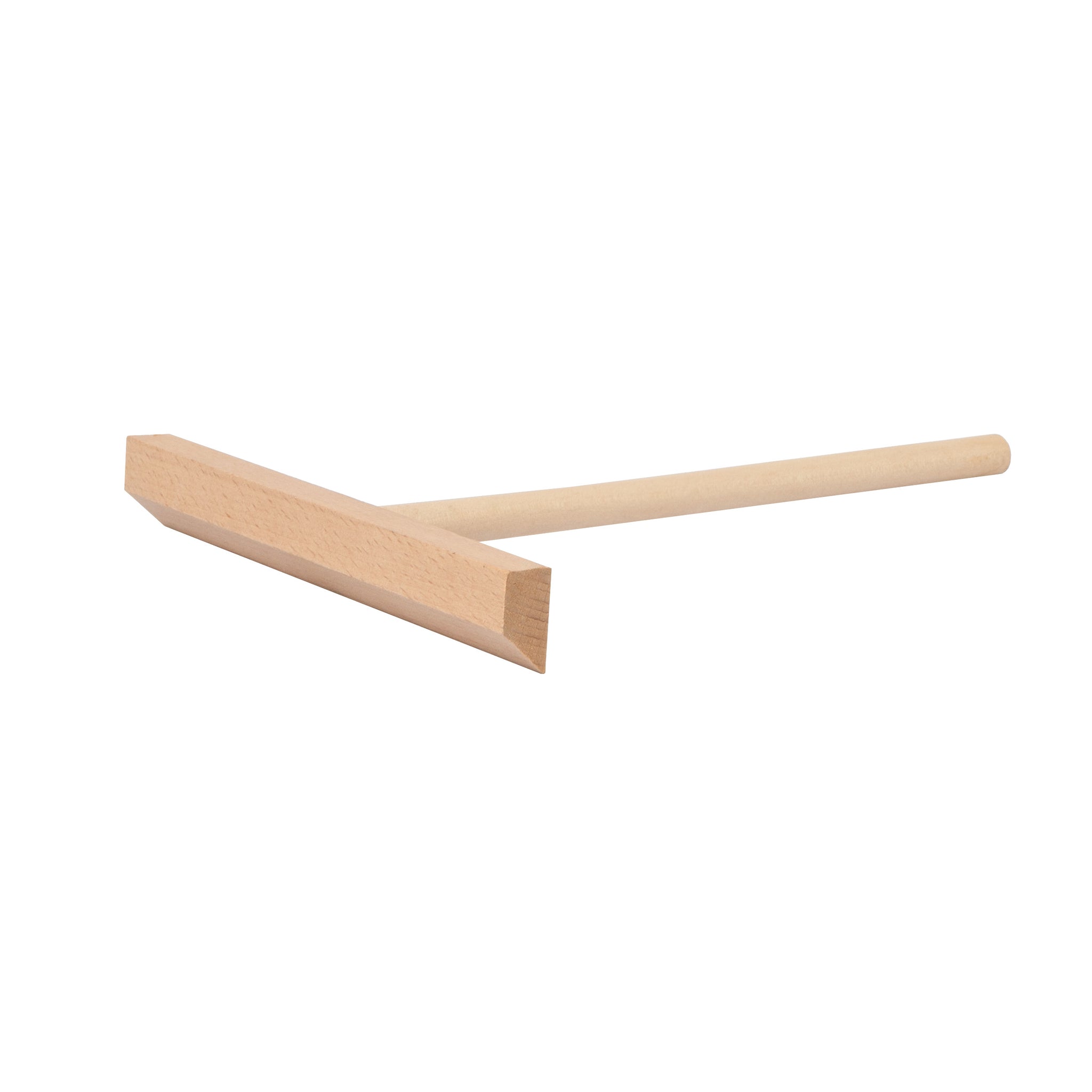 Wooden spreader on a white background