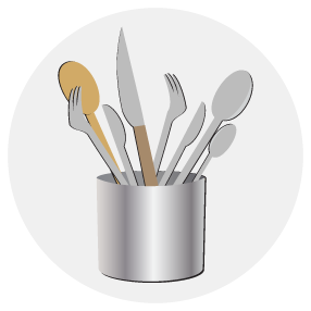 Cutlery Holder icon