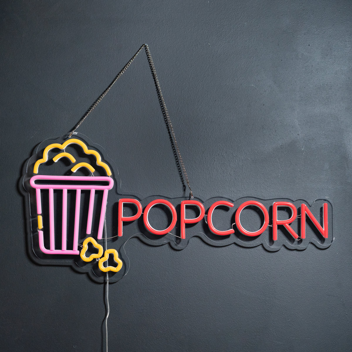 DEXLO Popcorn Neon style LED light up sign