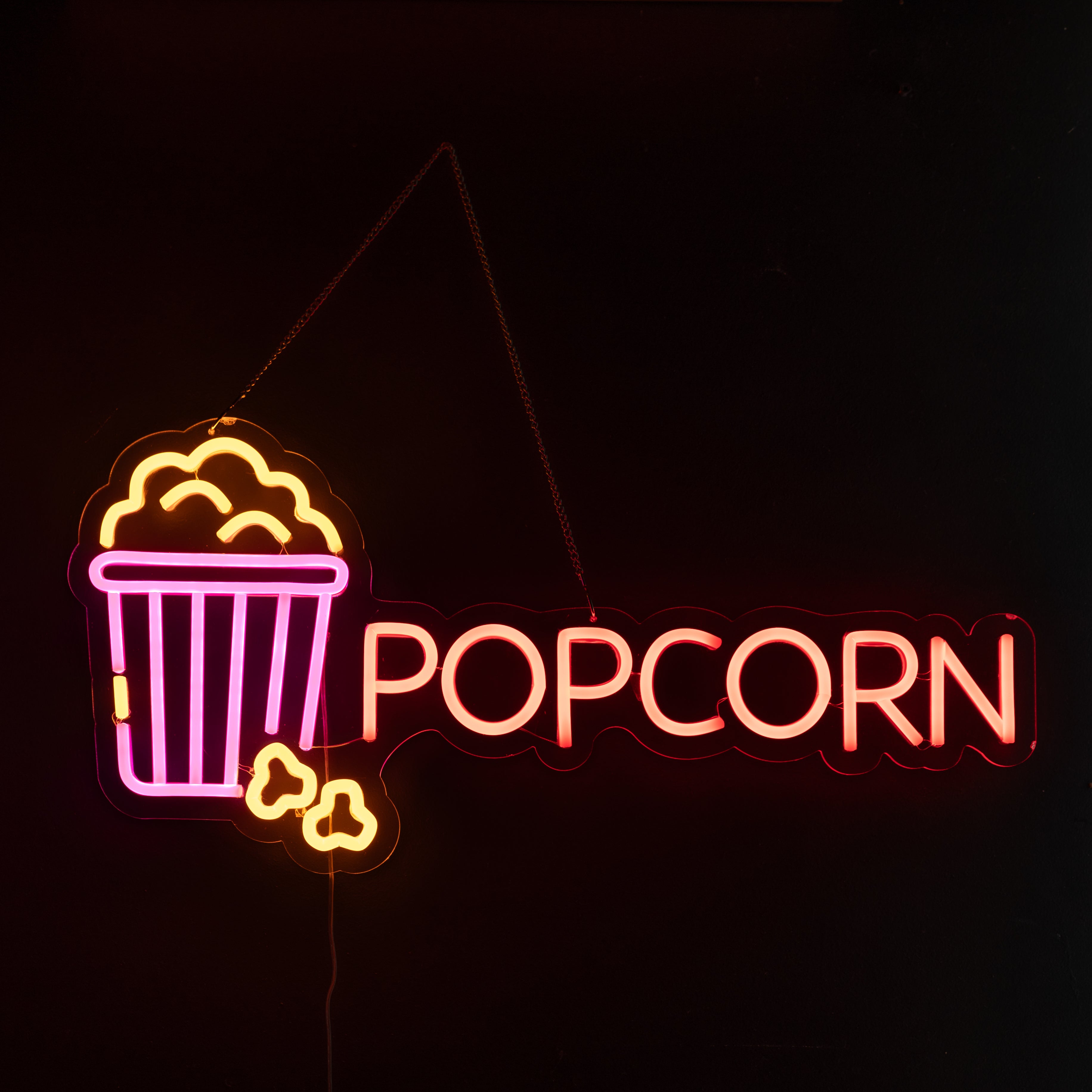 DEXLO Popcorn Neon style LED light up sign